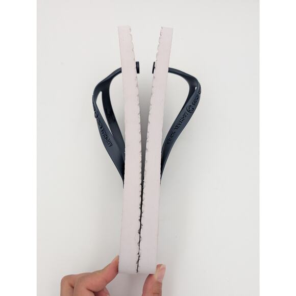 Michael Kors Monogram Flip Flop Sandals Women's Lightweight PVC Size US10M EU41 - Picture 7 of 10